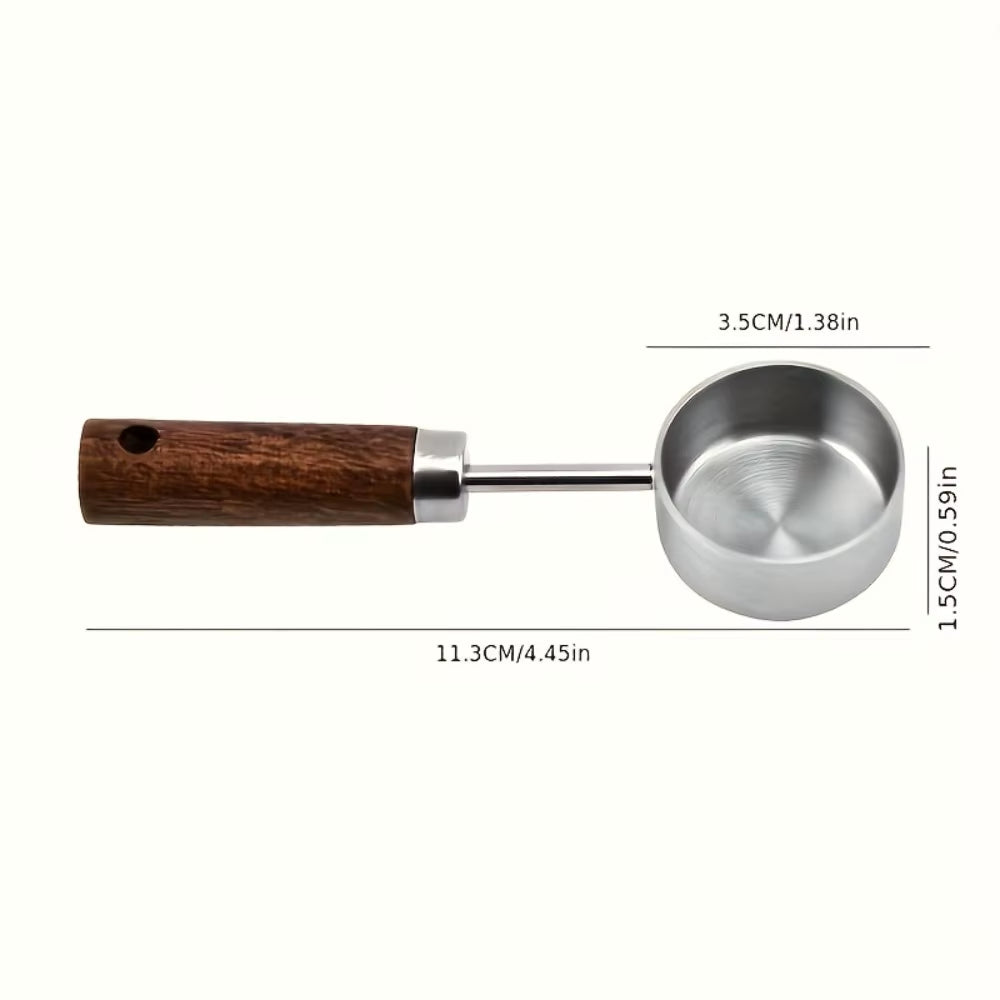 15Ml Wooden Coffee Scoop 